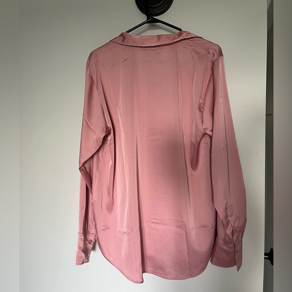 Pink Satin Shirt - Picture 3 of 3